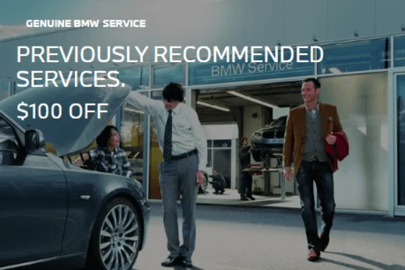 Previously recommended BMW services